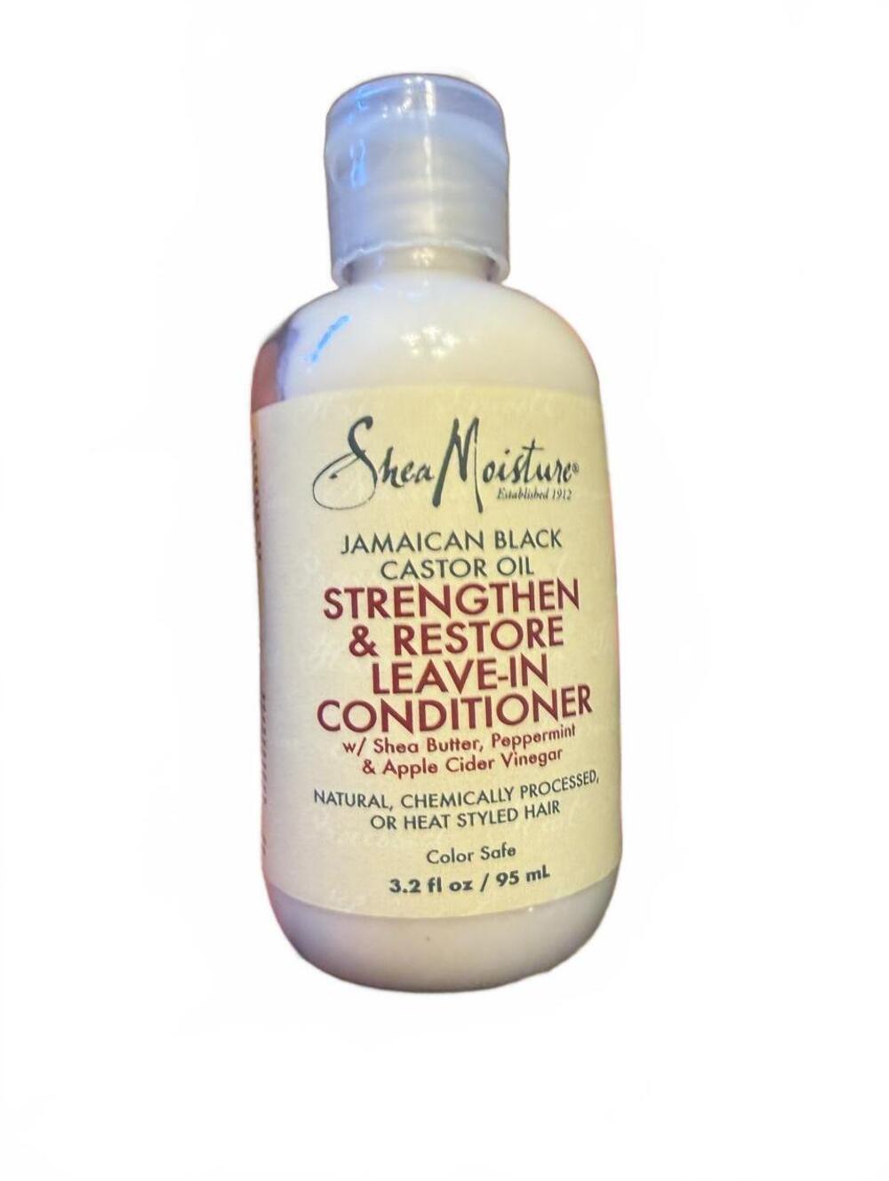SheaMoisture Jamaican Black Castor Oil Strengthen  Restore Leave In Conditioner